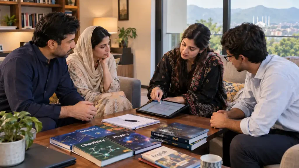 Home Tutor in F 7 Islamabad helping a Grade 9 student with Chemistry