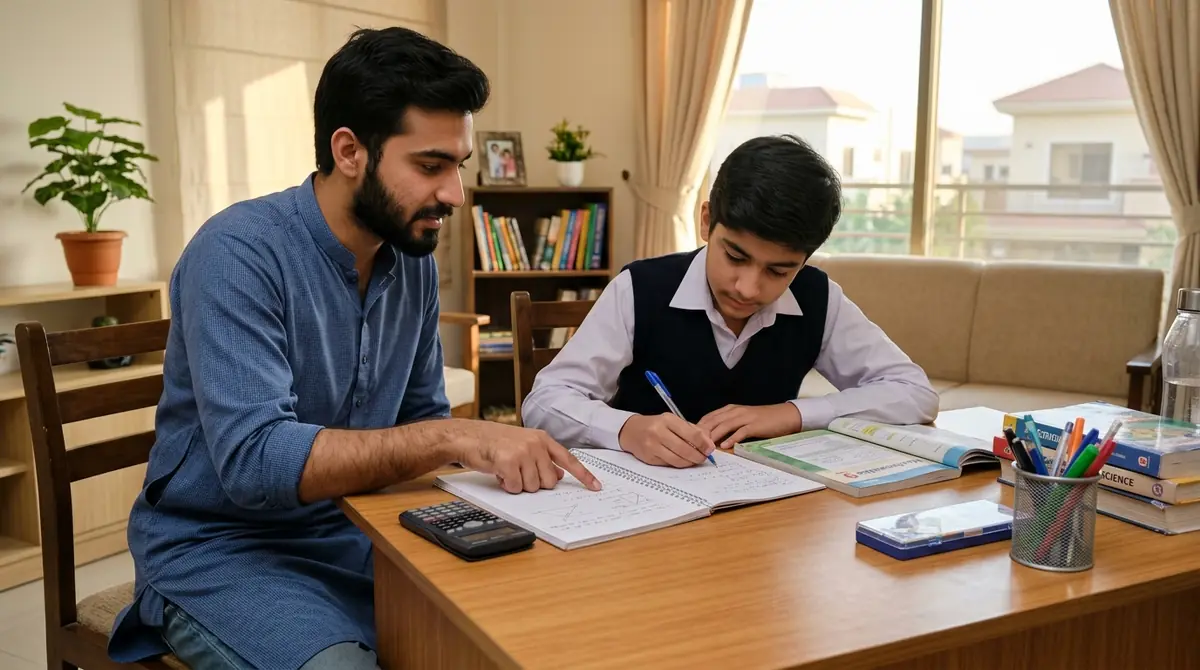Home tutor in G 15 Islamabad teaching Mathematics to a student