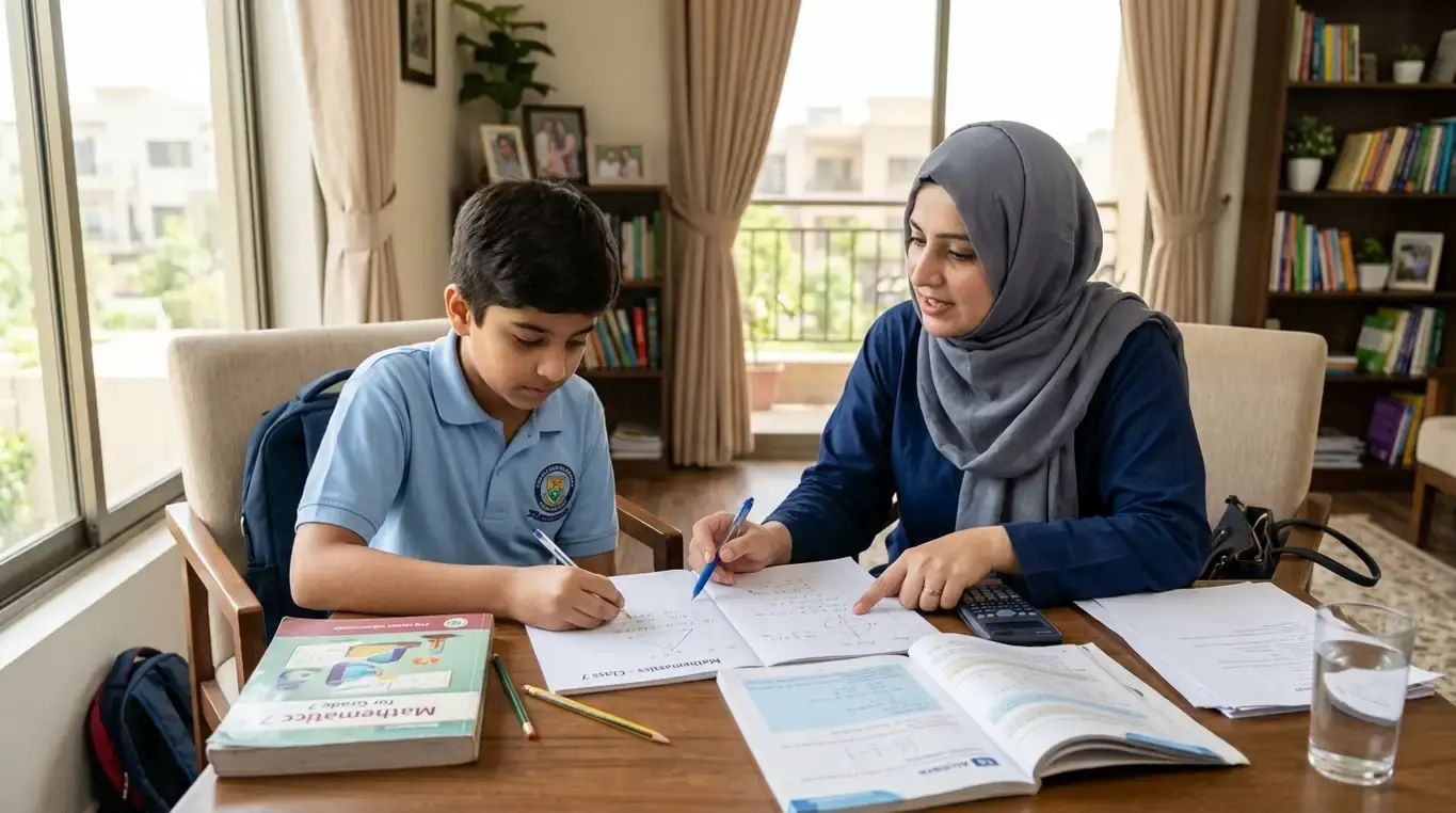 Home tutor in Bani Gala Islamabad helping with board exam preparation