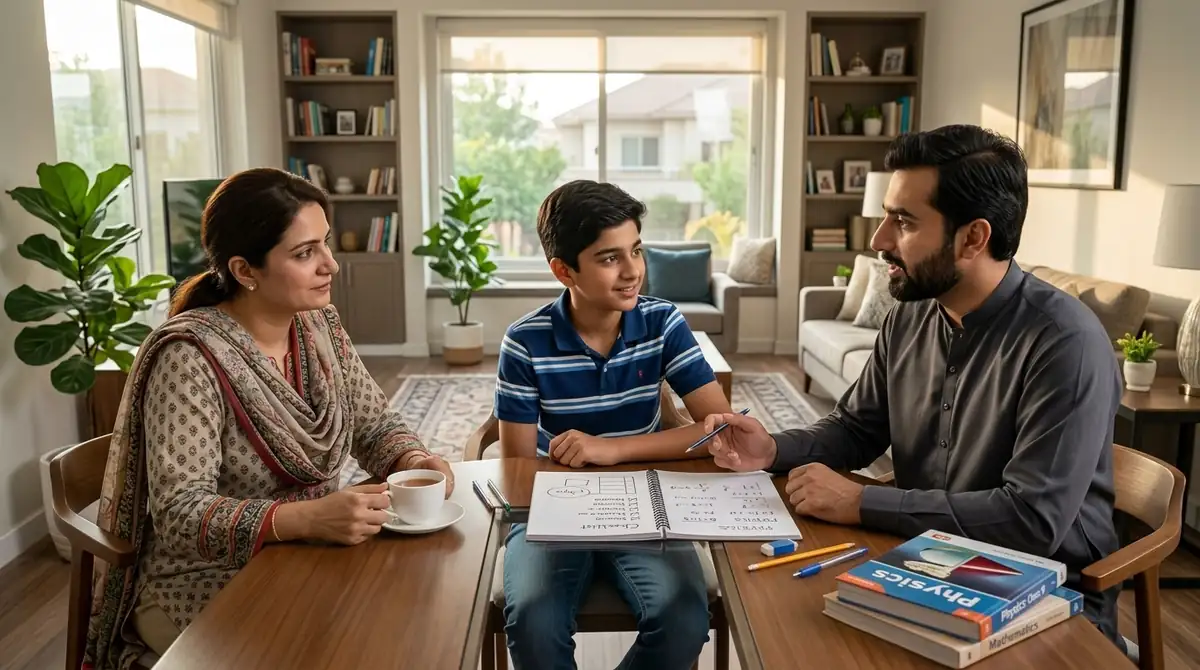 Home Tutor in G 9 Islamabad providing one-on-one mathematics tuition to a student