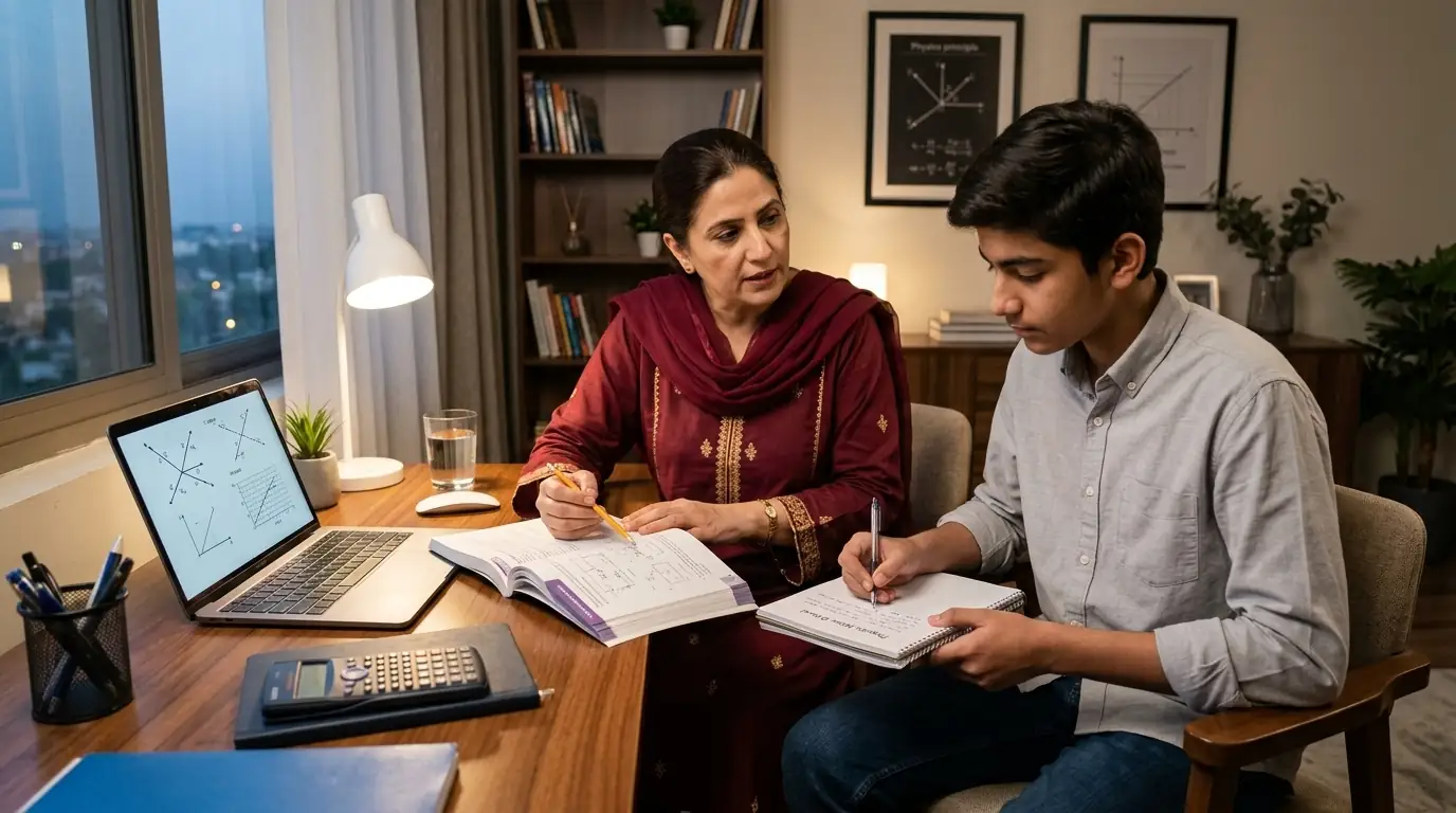Home Tutor in E 11 Islamabad teaching Mathematics to a school student