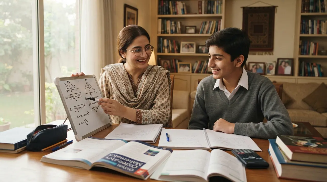 Home tutor in Gulraiz Rawalpindi helping with mathematics and physics